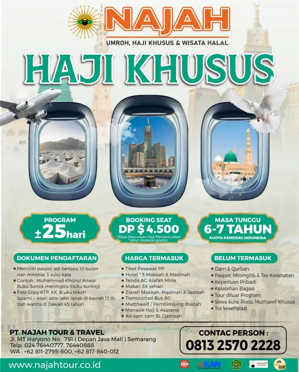 Paket Haji Khusus HAJI KHUSUS - Semarang